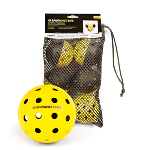 Moment Spinmasters 2-Color Indoor/Outdoor Balls for Pickleball Training